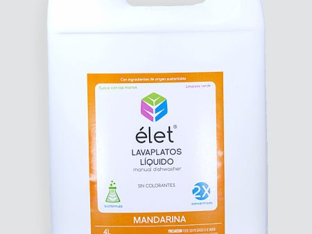 Lavaplatos Mandarina 4 L Hot on Sale