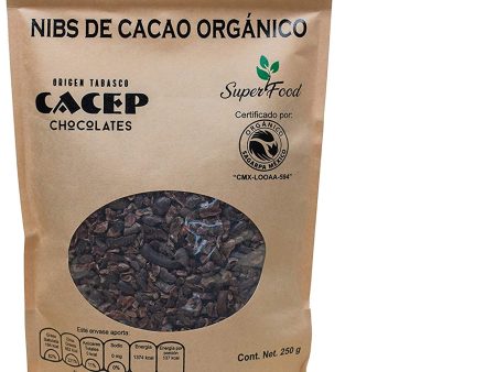 Cacep. Nibs de Cacao Orgánico, 250g Online Hot Sale