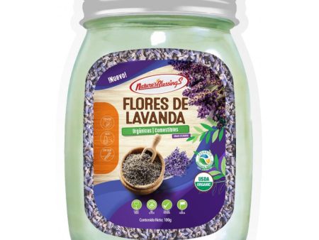 Nature s Bessings, Flores de Lavanda, 100g Online now