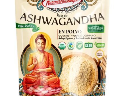 Nature s Blessings, Ashwagandha Orgánica, 200g For Cheap