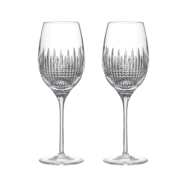 Lismore Diamond Essence White Wine Glass (Set of 2) For Discount