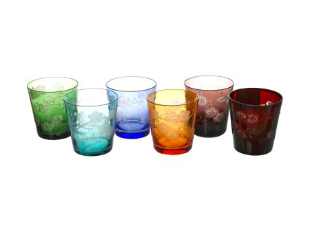 Blossom Glass (Set of 6) Online now