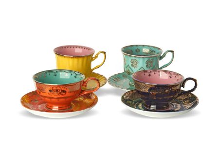 Grandpa Teacup (Set of 4) Cheap