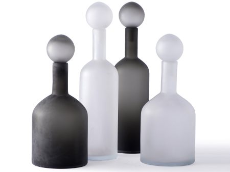 Matte Bubbles and Bottles (Set of 4) For Discount