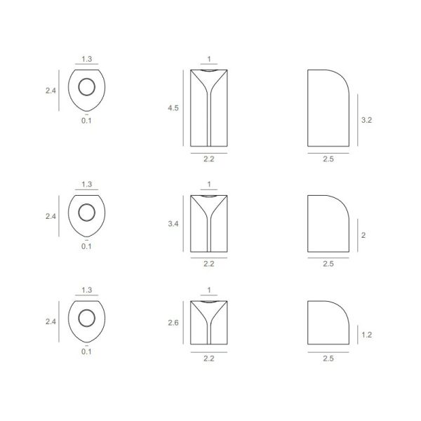 PI Candle Holder (Set of 3) For Discount