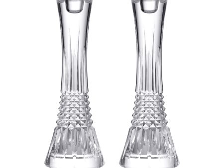 Lismore Diamond Candlestick (Set of 2) Online