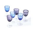 Cobalt Mix Wine Glass (Set of 6) Discount