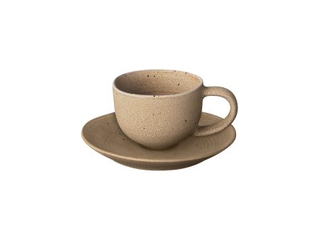 Kumi Stoneware Espresso Cup with Saucer (Set of 4) Discount