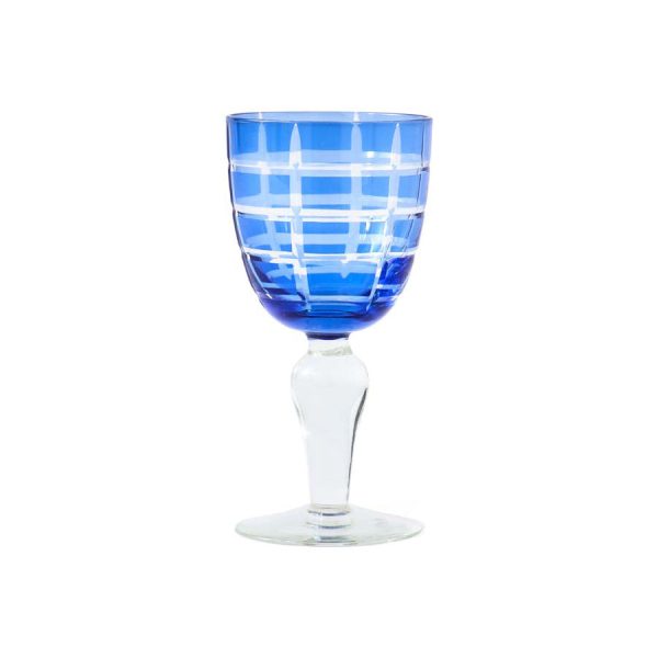 Cobalt Mix Wine Glass (Set of 6) Discount