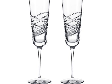 Aran Flute Glass (Set of 2) Discount