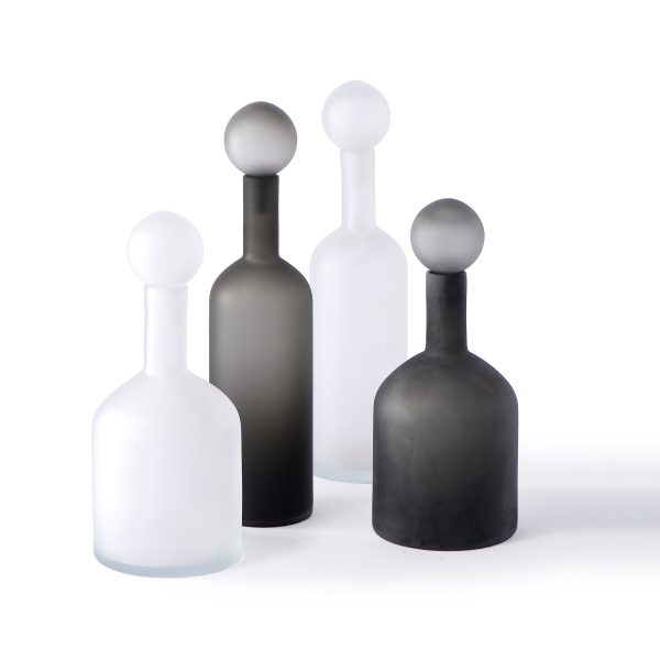 Matte Bubbles and Bottles (Set of 4) For Discount