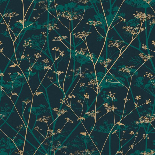 Wild Chervil Wallpaper Sample Swatch Hot on Sale