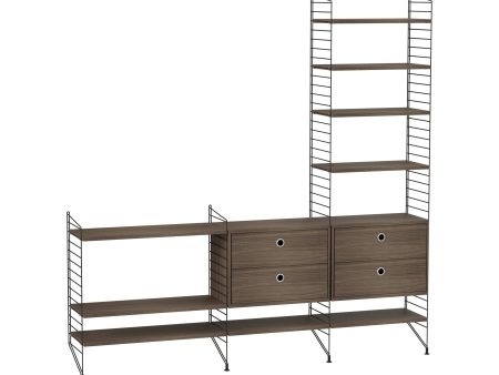 Vertical Wall Cabinet Shelving Unit V2 Online Sale