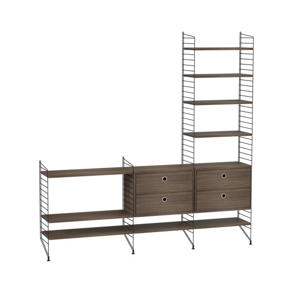 Vertical Wall Cabinet Shelving Unit V2 Online Sale