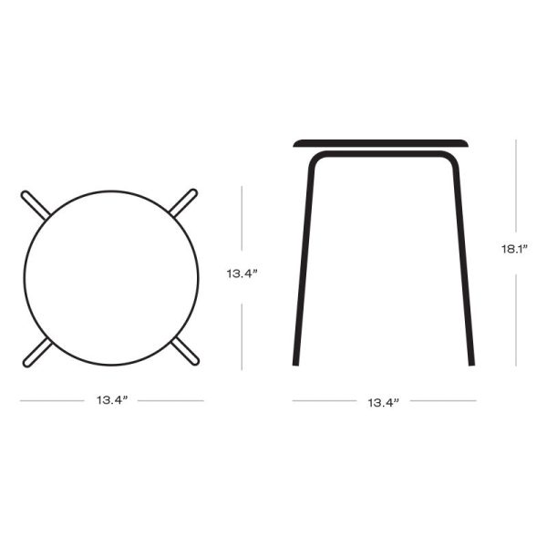 Low Dot Stool Hot on Sale