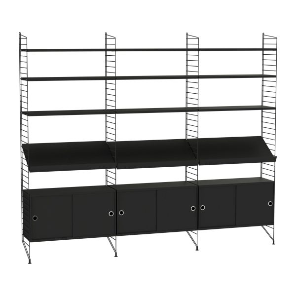 Vertical Wall Cabinet Shelving Unit V1 Discount