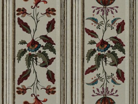 Tyrolean Panel Wallpaper Sample Swatch Cheap