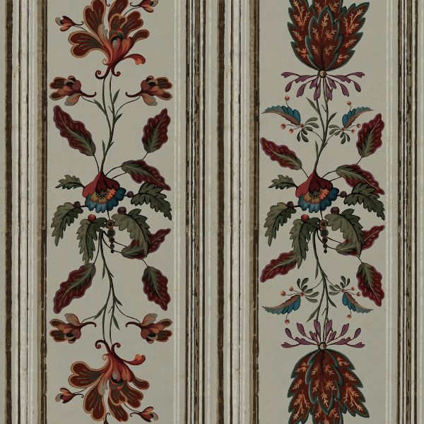 Tyrolean Panel Wallpaper Sample Swatch Cheap