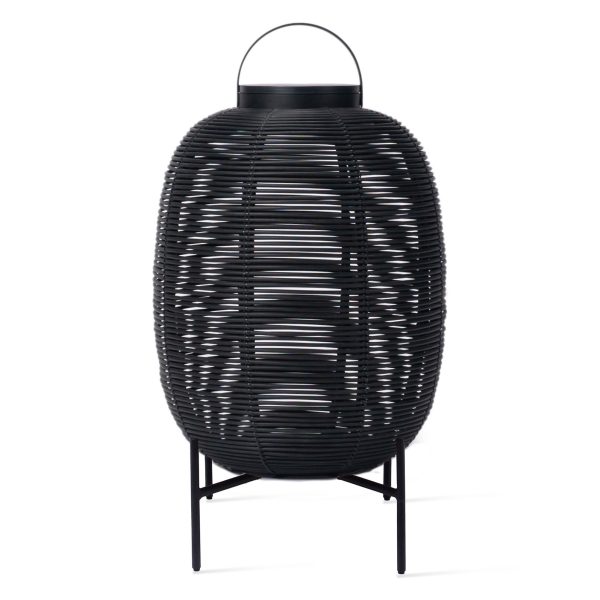 Tika Outdoor Lantern with Steel Base Online now