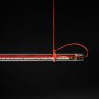 Tubular Linear LED Pendant Light For Sale