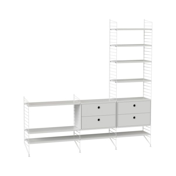 Vertical Wall Cabinet Shelving Unit V2 Online Sale