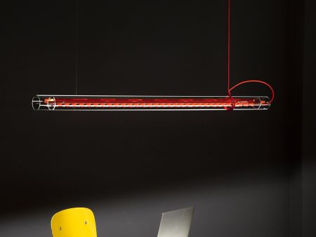 Tubular Linear LED Pendant Light For Sale