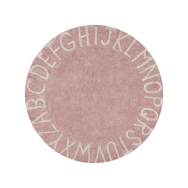 ABC Round Washable Rug Sale