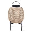 Tika Outdoor Lantern with Steel Base Online now