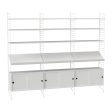 Vertical Wall Cabinet Shelving Unit V1 Discount