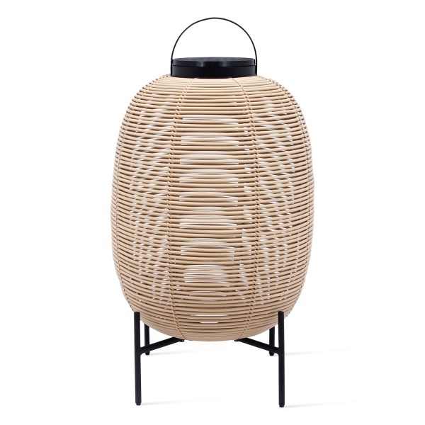 Tika Outdoor Lantern with Steel Base Online now