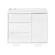 Yuzu 3-Drawer Changer Dresser with Removable Changing Tray Discount