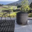 Tres Outdoor Pouf Hot on Sale