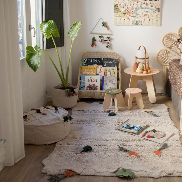 Washable Tic-Tac-Toe Pouf For Cheap