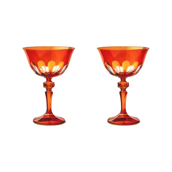 Acqua Rialto Coupe Glass (Set of 2) For Sale