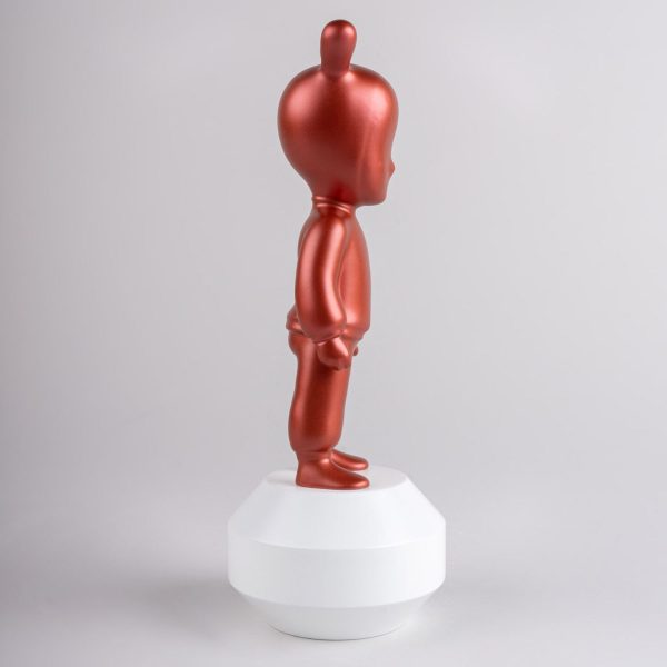 The Metallic Red Guest Figurine - Little Fashion