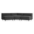 9 Yard Outdoor Angled Small Sectional Sofa Online Sale