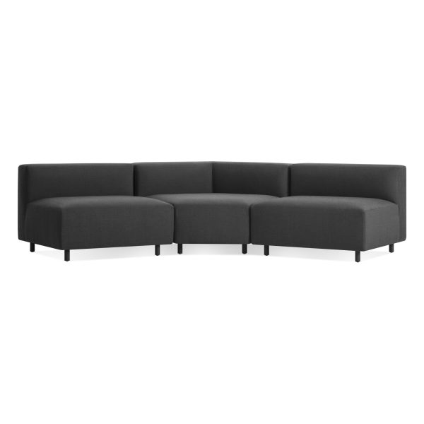 9 Yard Outdoor Angled Small Sectional Sofa Online Sale