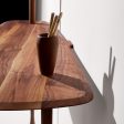 Unica Escritorio Desk in Natural Solid Walnut Online Hot Sale