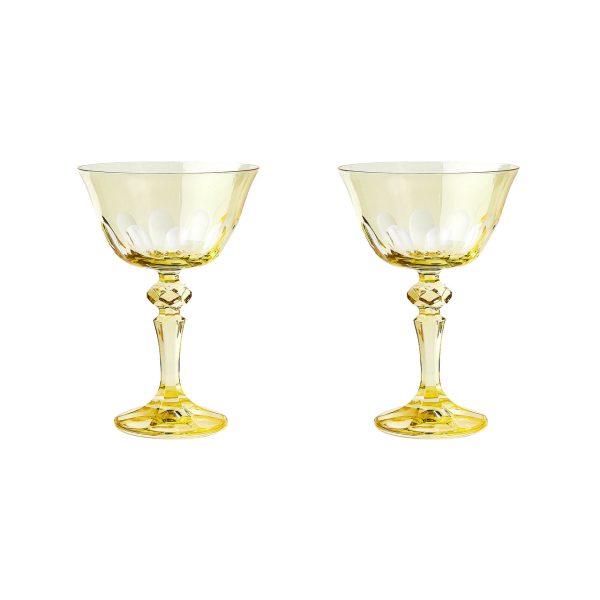 Acqua Rialto Coupe Glass (Set of 2) For Sale