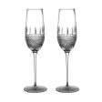 Irish Lace Flute Glass (Set of 2) Supply