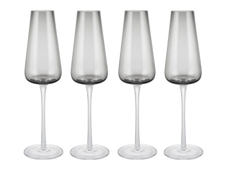 Belo Champagne Glass (Set of 4) For Cheap