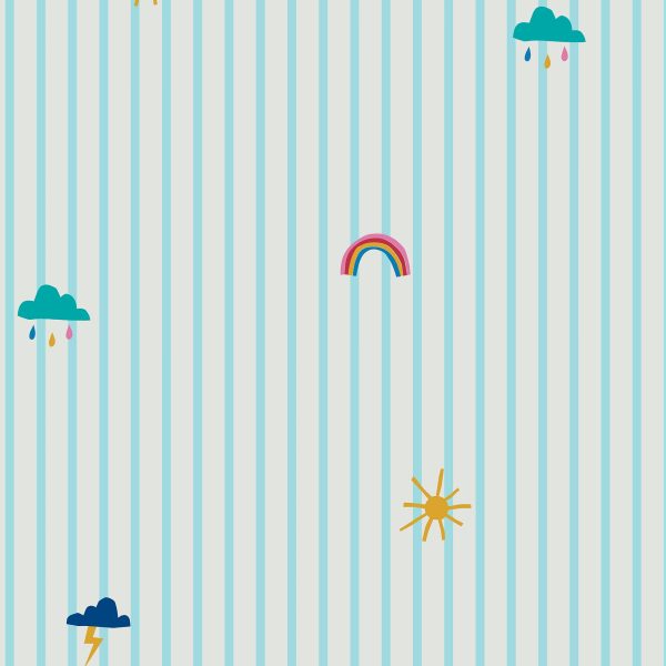 Whatever the Weather Icons Wallpaper Fashion