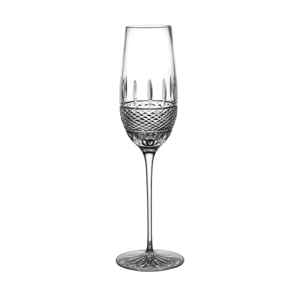 Irish Lace Flute Glass (Set of 2) Supply