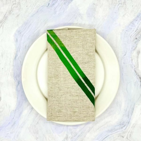 Racer Stripe Napkin (Set of 4) Fashion