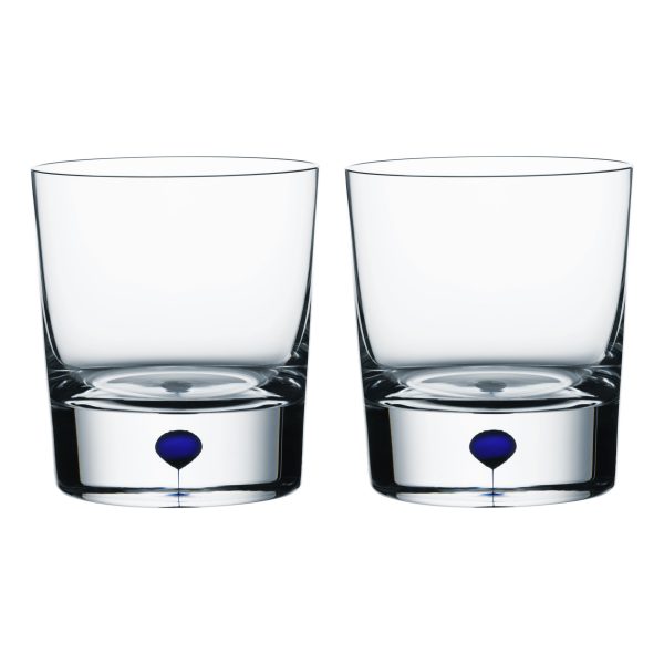 Intermezzo Blue Old Fashioned Whiskey Glass Online now