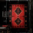 Yadigari Anatolia Red Wool Kilim Rug Supply