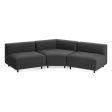 9 Yard Outdoor Angled Small Sectional Sofa Online Sale