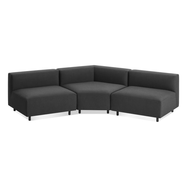 9 Yard Outdoor Angled Small Sectional Sofa Online Sale