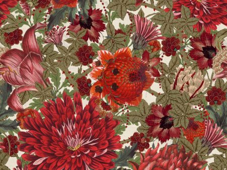 The Flowering Wallpaper Online Hot Sale