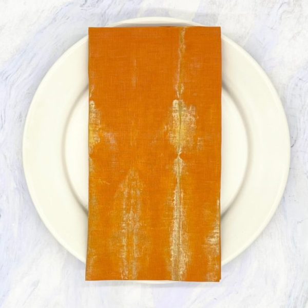 High Brow Hippie Shibori Linen Napkin (Set of 4) Fashion